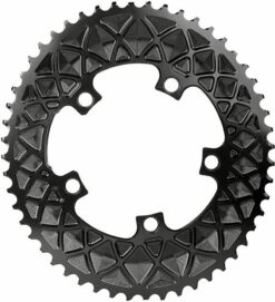 AbsoluteBlack Chainring - 52T Ø110 mm - Outer (2x10/11) Oval - Sort