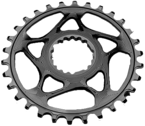 AbsoluteBlack Chainring Direct Mount Singlespeed 28T - (1x10/11/12)  (Cannondale) - Sort