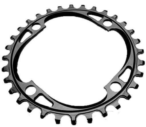 AbsoluteBlack Chainring Singlespeed 30T Ø64 mm - (1x10/11/12)  - Sort