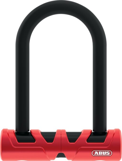 Abus Bøjlelås 420 Ultimate - 140mm m/wire 120mm - Rød