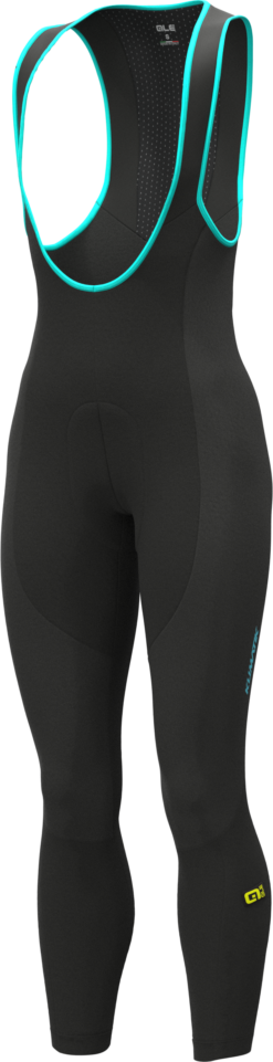 Alé Bibtights K-Wind Blizzard m/pad Dame - Sort