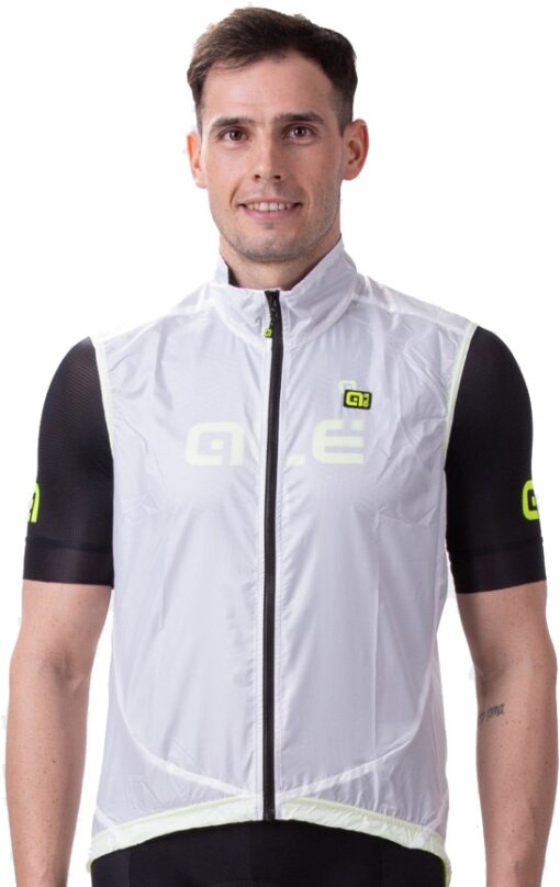 Alé Vest Guscio Light Pack Unisex - Hvid