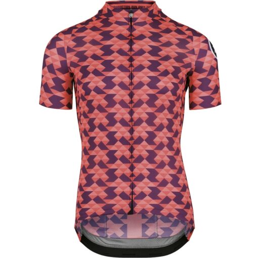 Assos FASTLANE Diamond Crazy SS Jersey - Kortærmet Cykeltrøje - Rød