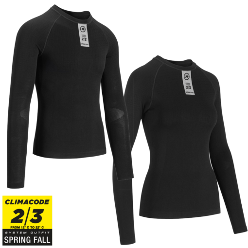 Assos Skinfoil LongSleeve Spring/Fall Base Layer - Sort