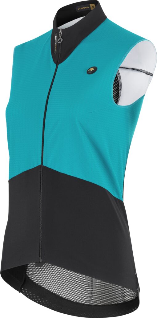 Assos UMA GTV Spring/Fall Vest C2 - Turkis/Sort