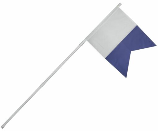 BEAVER - LILLE A FLAG MED STANG 47 X 38 CM