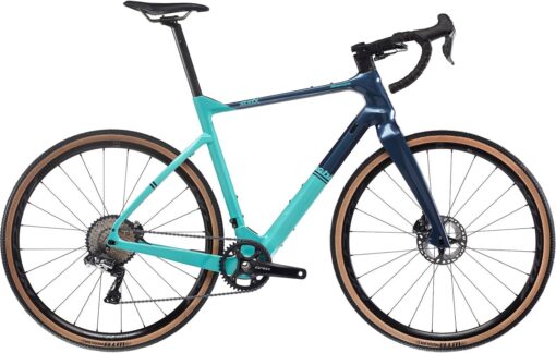 Bianchi Arcadex GRX 810 Di2 11g 2023 - Celeste/Blå