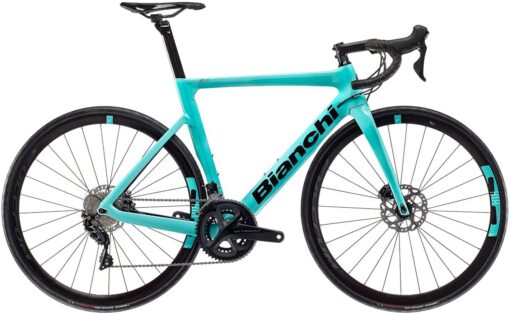 Bianchi Aria Aero 105 Di2 Disc 22g 2023 - Celeste