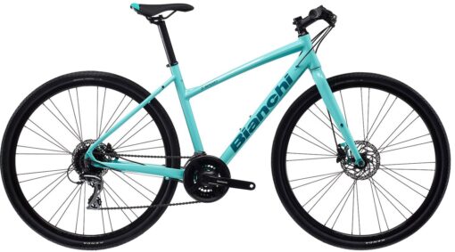 Bianchi C-sport 2 24g Disc Dame 2023 - Celeste