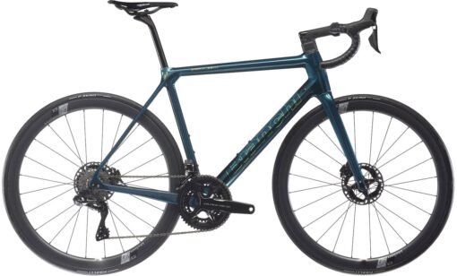 Bianchi Specialissima Dura Ace Di2 24g Disc 2023 - Grøn