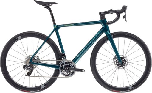 Bianchi Specialissima RED eTap AXS Di2 24g Disc 2023 - Grøn