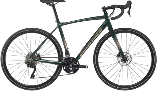 Bianchi Via Nirone 7 All Road GRX 400 20g 2023 - Grøn