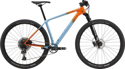 Cannondale 29 F-Si Carbon 4 2021 - Orange/Blå