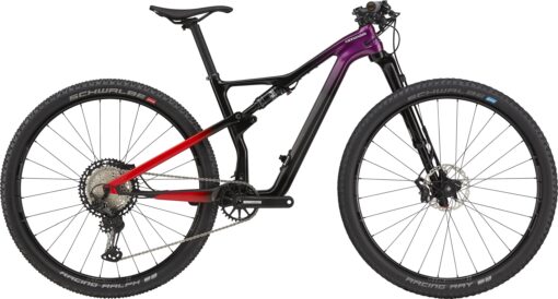 Cannondale 29 Scalpel Carbon 2 2021 - Rød/Sort/Lilla