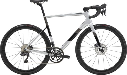 Cannondale SuperSix EVO Carbon Disc Ultegra Di2 2021 - Sølv