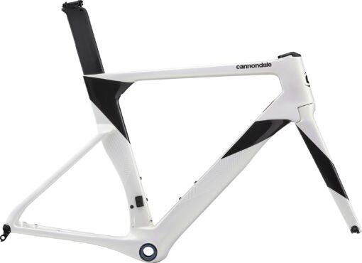 Cannondale SystemSix HiMod Disc Rammesæt 2021 - Sort/Hvid