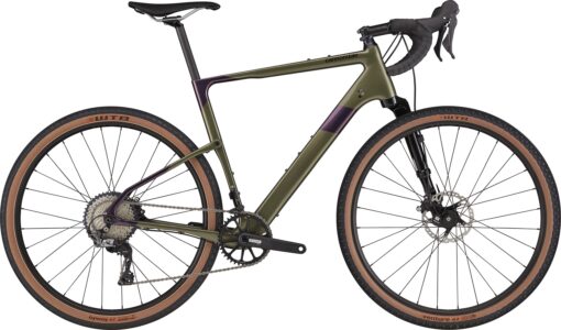 Cannondale Topstone Carbon Lefty 3 2021 - grøn