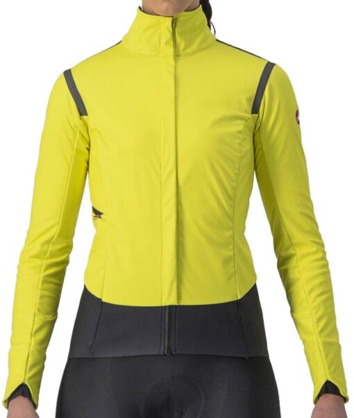 Castelli ALPHA RoS 2 W JACKET Vinterjakke - Gul