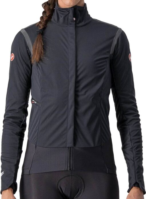 Castelli ALPHA RoS 2 W JACKET Vinterjakke - Sort