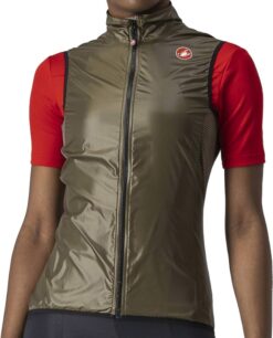 Castelli ARIA W VEST Vindvest - Grøn