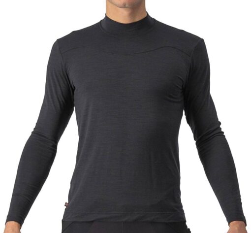 Castelli BANDITO WOOL LS BASELAYER - Sort