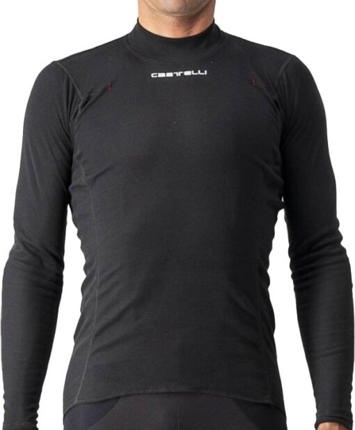 Castelli FLANDERS WARM LONG SLEEVE Langærmet - Sort