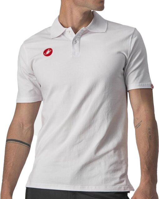 Castelli RACE DAY POLO T-Shirt - Hvid