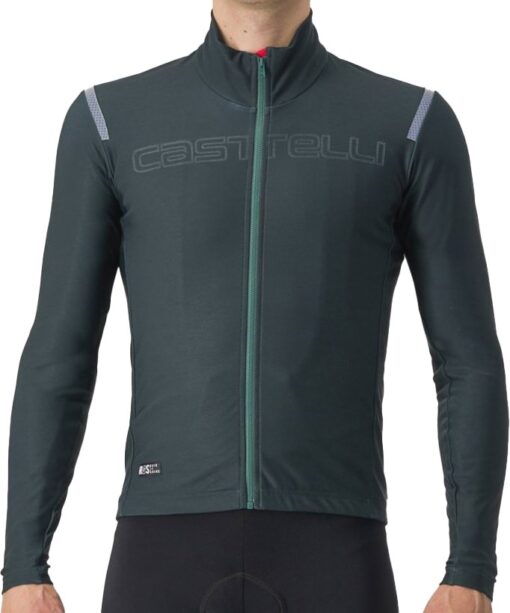 Castelli TUTTO NANO RoS JERSEY Langærmet - Grøn