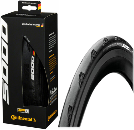 Continental Grand Prix 5000 Tubeless Folding Racerdæk 700x32c/650x28c - Sort