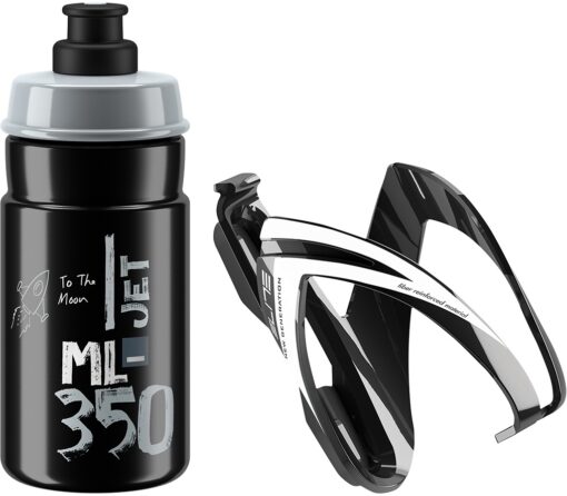 Elite Kit CEO Black Glossy + JET Drikkedunk - 350ml - Grå