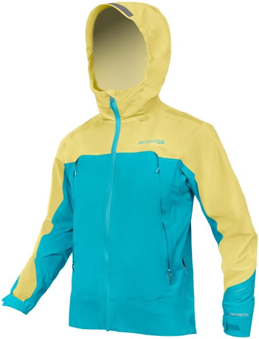 Endura MT500 Waterproof Jacket II - Gul/Blå