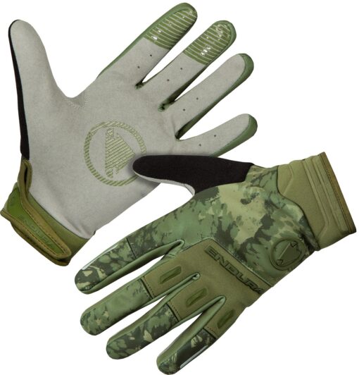 Endura SingleTrack Windproof Glove - Olive Green