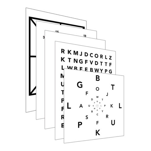 Eye chart sæt