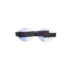 Farve Spectrum Halv-felt brille (Blå + Transparent)