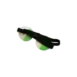 Farve Spectrum Halv-felt brille (Grøn + Transparent)