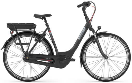 Gazelle Paris C7+ HMB 500wh Dame 7g 2022 - Sort