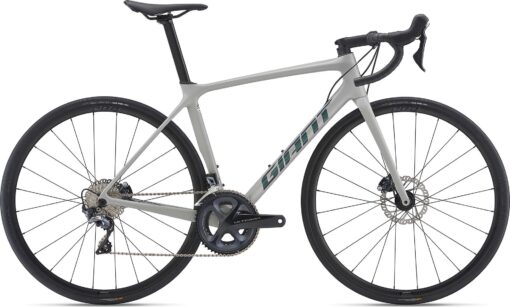 Giant TCR Advanced 1 Disc Pro Compact 2021 - Lysgrå