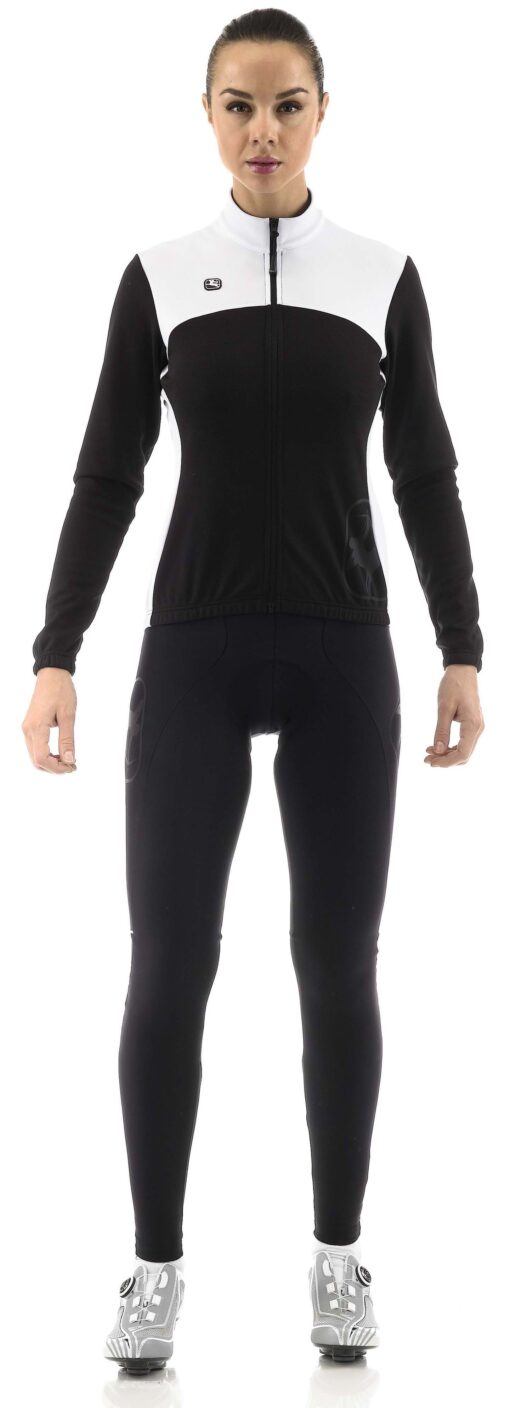 Giordana Langærmet Jersey Fusion Lady - Sort