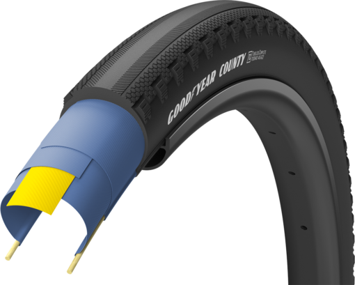 Goodyear COUNTY Tubeless Complete 700x35c/50c - Sort