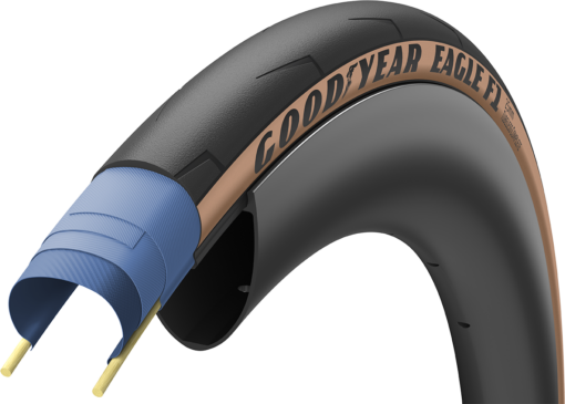 Goodyear EAGLE F1 Tubeless Complete 700x25c/32c - Brun