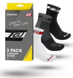 GripGrab 3-Pack All-Season Socks Bundle