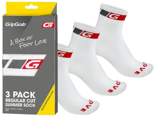 GripGrab 3-Pack Regular Cut Summer Sock