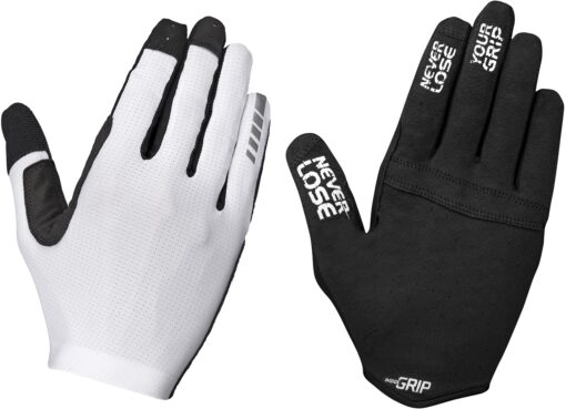 GripGrab Aerolite InsideGrip Long Finger Cykelhandske - Hvid