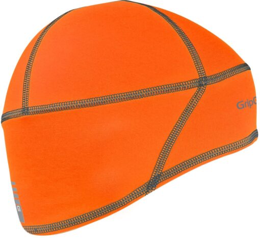 GripGrab Let Termo Hi-Vis Skull Cap - Hi-Vis Orange