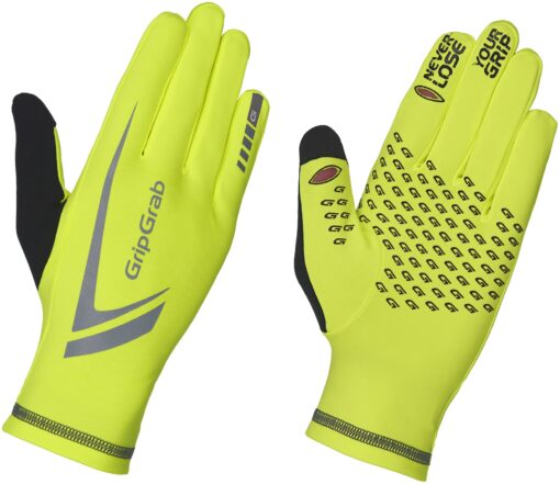 GripGrab Running Expert Hi-Vis Touchscreen Vinterhandske - Hi-Vis Gul