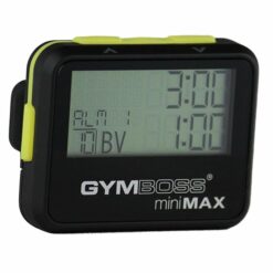 Gymboss miniMAX interval timer (Sort/Gul)