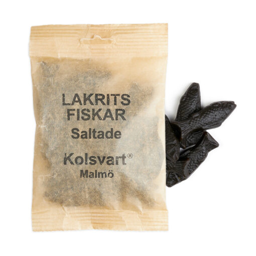 Kolsvart - Salte lakridsfisk