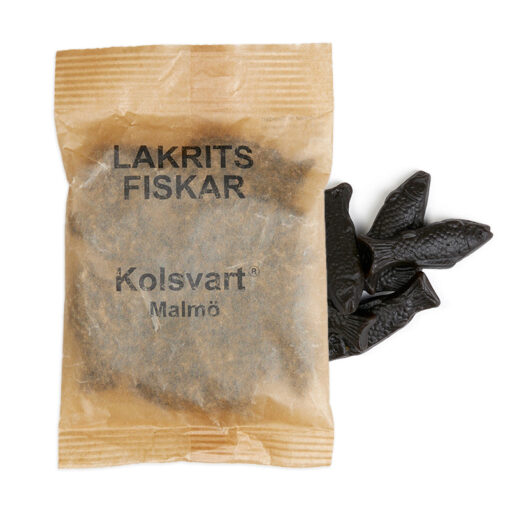 Kolsvart - Søde lakridsfisk