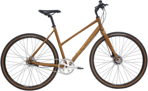 MBK Octane Gravel Urban Dame 7g 2023 - Brun/Orange