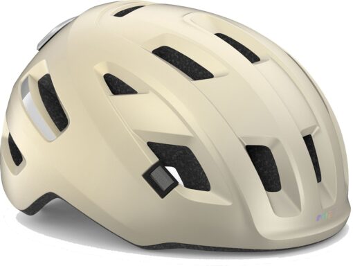 MET Helmet E-Mob - Beige Hvid (elcykel hjelm)